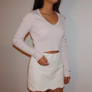SOLD Brandy Melville "Milena" Pink Sweater/Top
